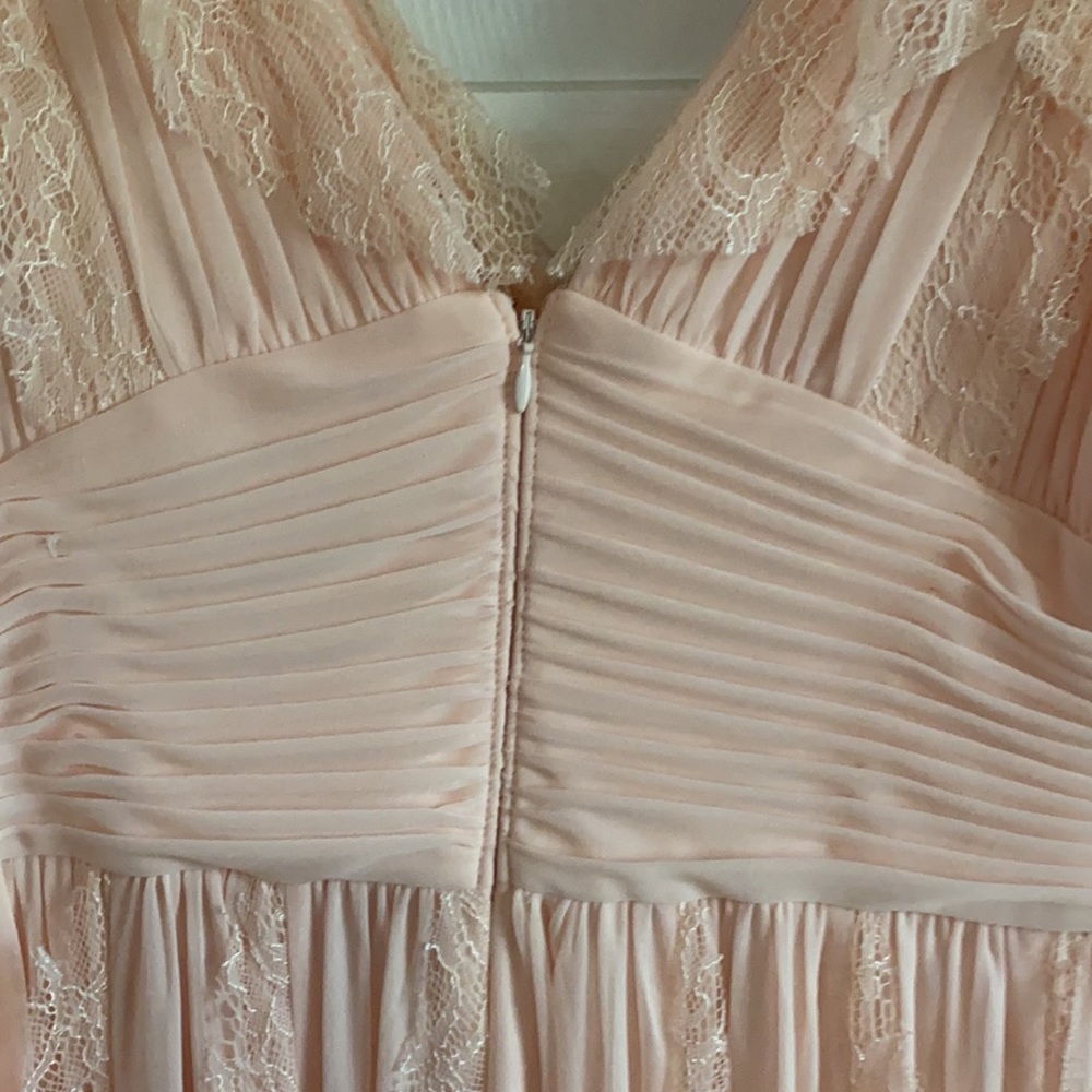 Formal Dress by Adrianna Papell Lace Tulle Ruffle Gown (Final Price) NWT - Picture 14 of 16